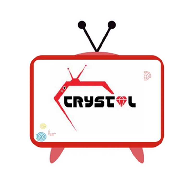 Crystal IPTV 12month Ott Subscription M3u List Free Test for Arabic Pakistan European Ex Yu Us UK Canada Reseller Panel 