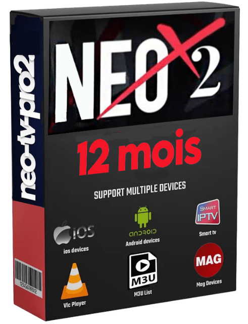 Best Neox Français IPTV Abonnement M3u Neo PRO Neox2 Neotv 4K 8K France Iptv Xtream Code Live VOD Channels 12 Mois Subscription Smart TV IPTV