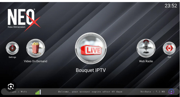 Neox Neo PRO 2 TV France IPTV Français Dealer M3u Abonnement Neotv French Africa 1 Year IPTV Reseller Neox2 Subscription Code Qhdtv Subtv 