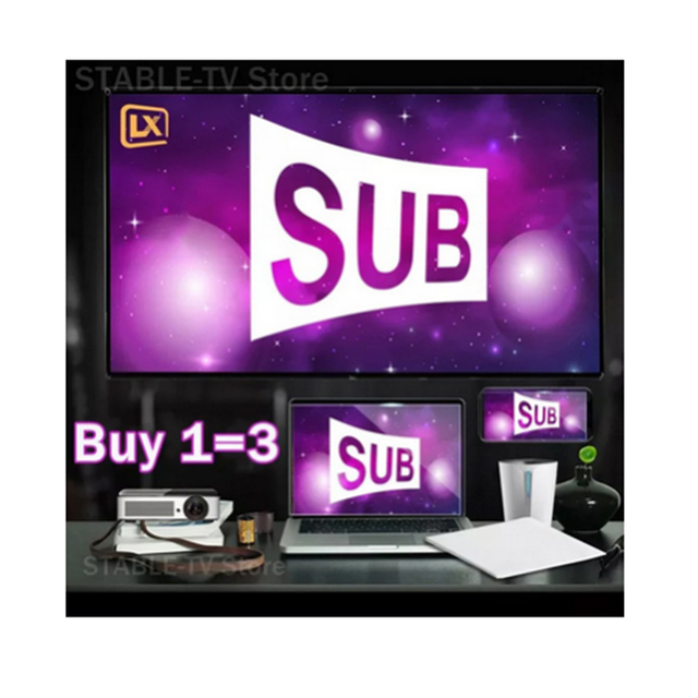 Subtv QHDTV Lxtream Stable List IPTV French Smart TV IPTV Europe 12 Months Code