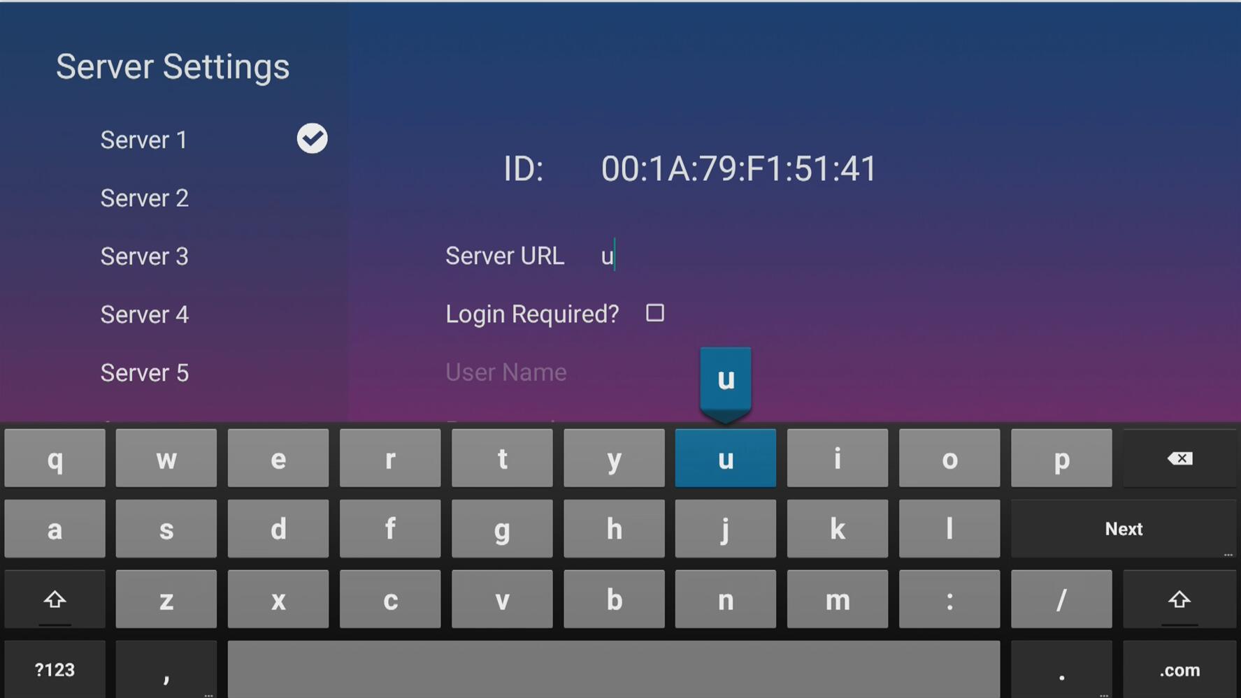 server