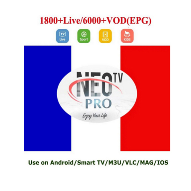 Cheap&Stable Android Neox2 IPTV Set Top Box X96 Mini Smart TV Box Live VOD France Sudan French Neotv PRO TV Arabic IPTV 