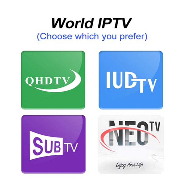Subtv NeoX 2 PRO Qhdtv IPTV Reseller Support for Full 4K HD European France Polish Arabic Spain Lxtream APP 