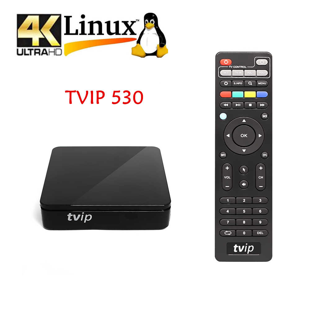 Nordic Original TVIP530 Android&Linux dual system TVIP 530 605 wifi streaming media player 605 Dual WiFi 4K smart tv OTT S-Box